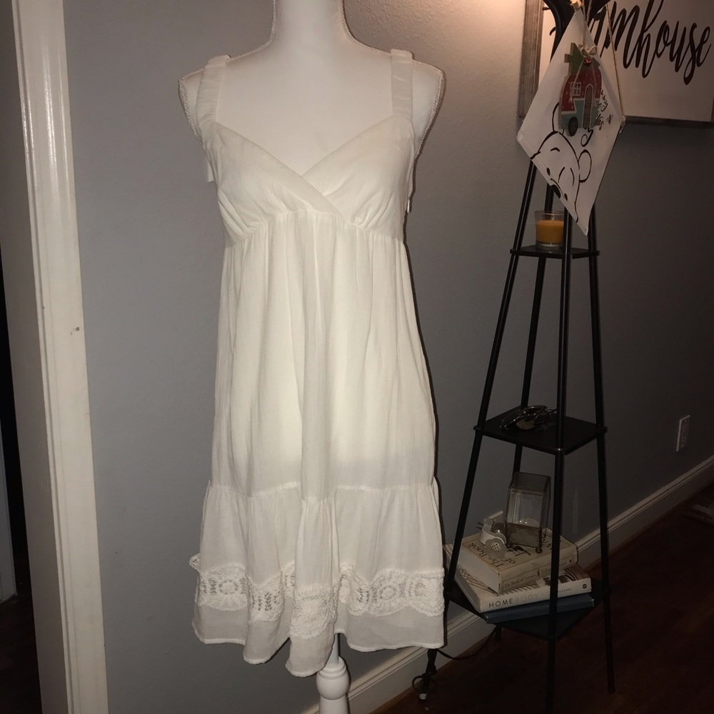 🌵White Loft Sundress SZ 2